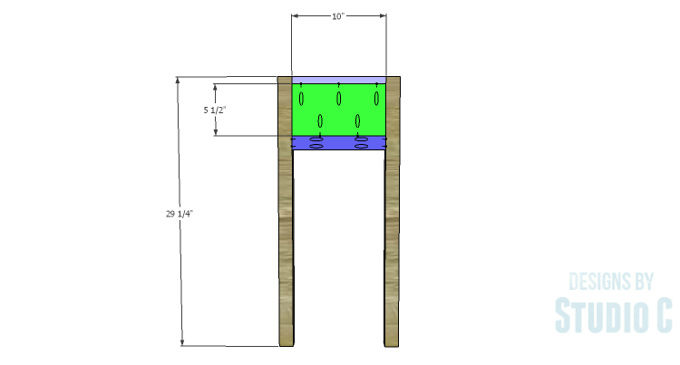 DIY Plans to Build a Nell End Table_Sides