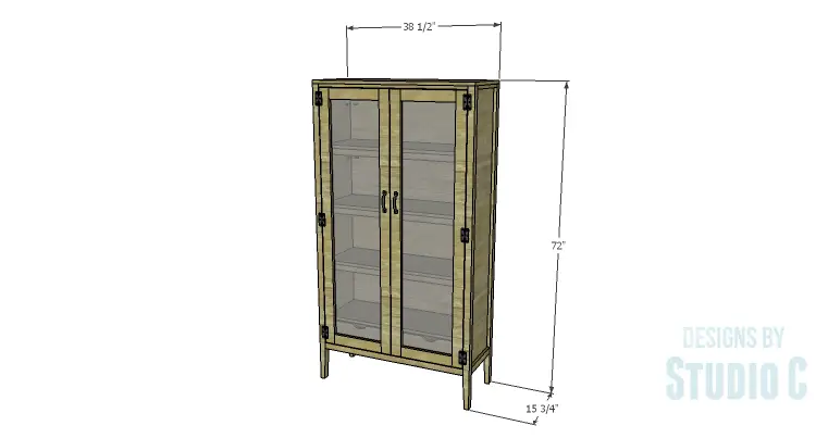 Diy Plans To Build A Scoville Pantry, Mission Style Armoire Plans