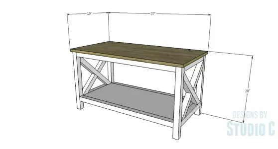 DIY Plans to Build a Riley Coffee Table