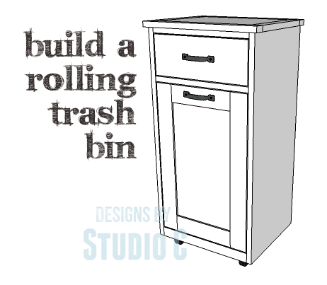 DIY Plans to Build a Rolling Trash Bin_Copy