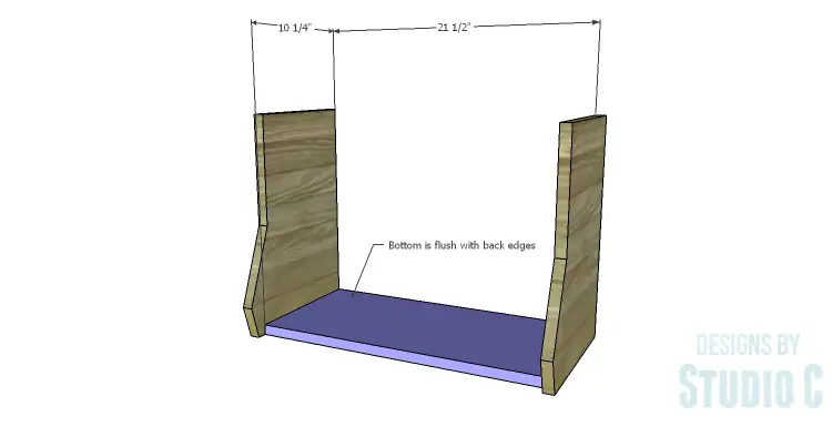 DIY Plans to Build an Atlantic Wall Shelf_Bottom
