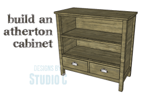 DIY Plans to Build an Atherton Cabinet | Designs by Studio C