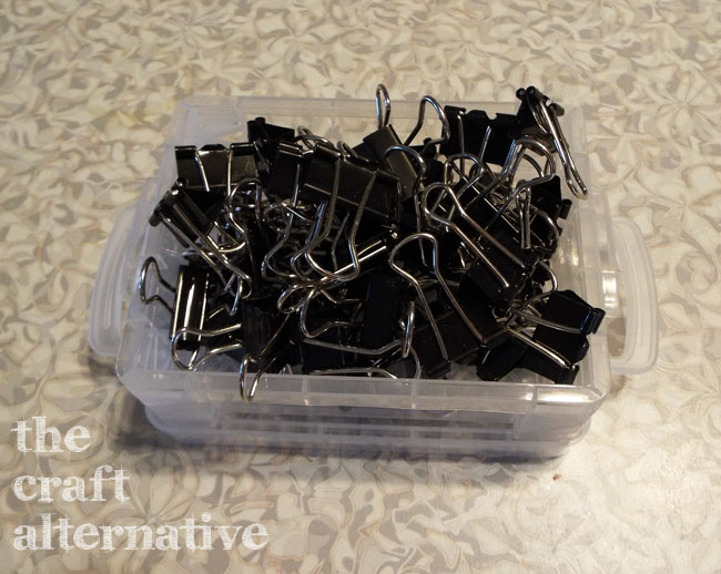 Uncommon Things in the Craft Arsenal_Binder Clips