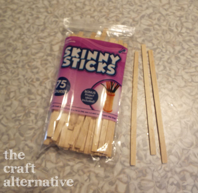 Uncommon Things in the Craft Arsenal_Popsicle Sticks