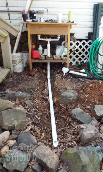 Install a Drain on an Outdoor Sink