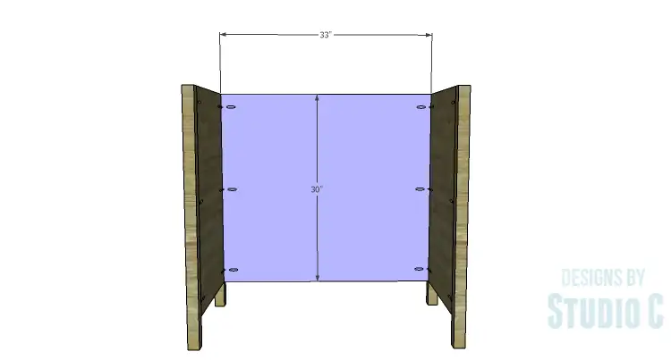 DIY Plans to Build a Furniture Style Bath Vanity_Back