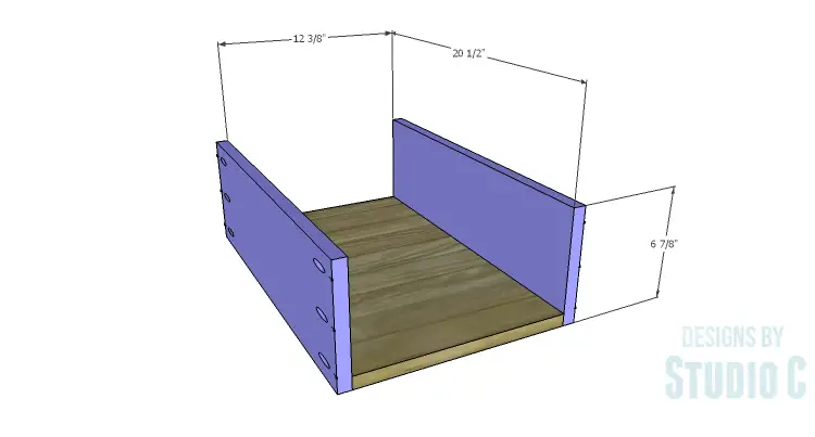 DIY Plans to Build an Eckhart Kitchen Island_Drawer BS