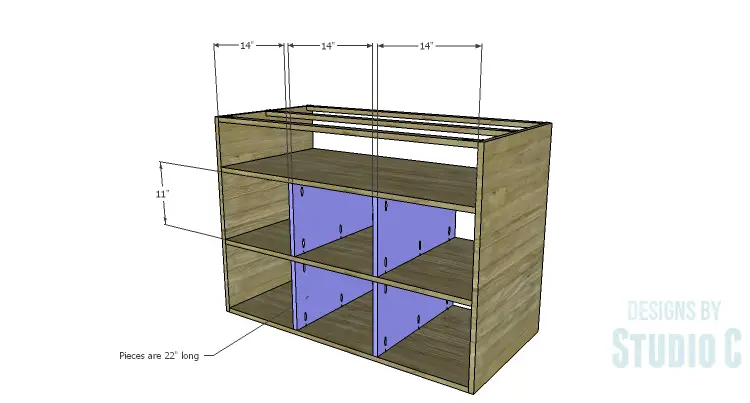 DIY Plans to Build an Eckhart Kitchen Island_Shelf Dividers