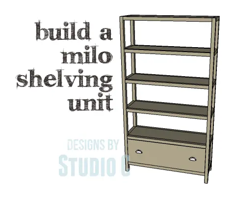 build milo shelving unit