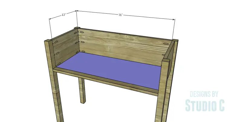 DIY Plans to Build a Porter Console Table_Bottom