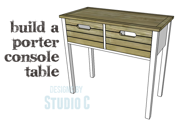 DIY Plans to Build a Porter Console Table_Copy