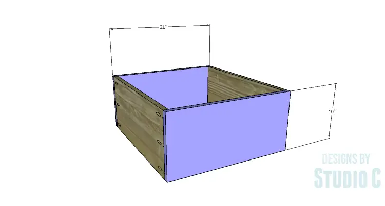 DIY Plans to Build Single Washer and Dryer Pedestals_Drawer FB
