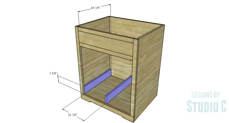 DIY Plans to Build a Trunk Style Bath Vanity_Drawer Spacers & Divider