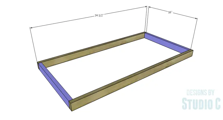DIY Plans to Build a Circle Bookcase_Shelf Frames 1