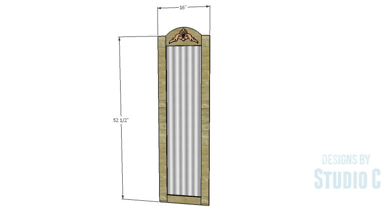 DIY Plans to Build a Dorm Mirror Frame