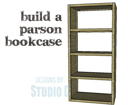 DIY Plans to Build a Parson Bookcase_Copy