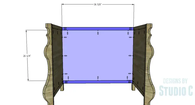 DIY Plans to Build a Raphael Dresser_Back
