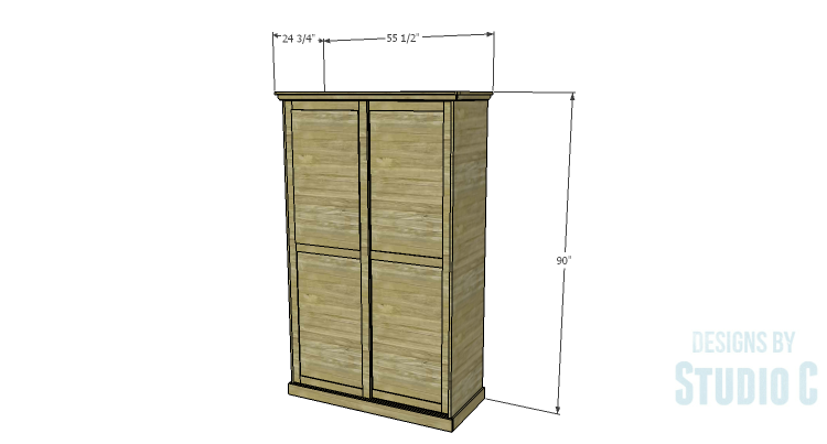 DIY Plans to Build a Sliding Door Pantry