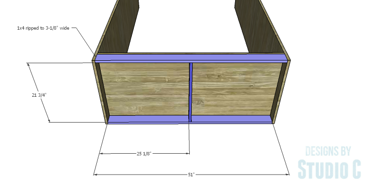 DIY Plans to Build a Sliding Door Pantry_Bottom Supports