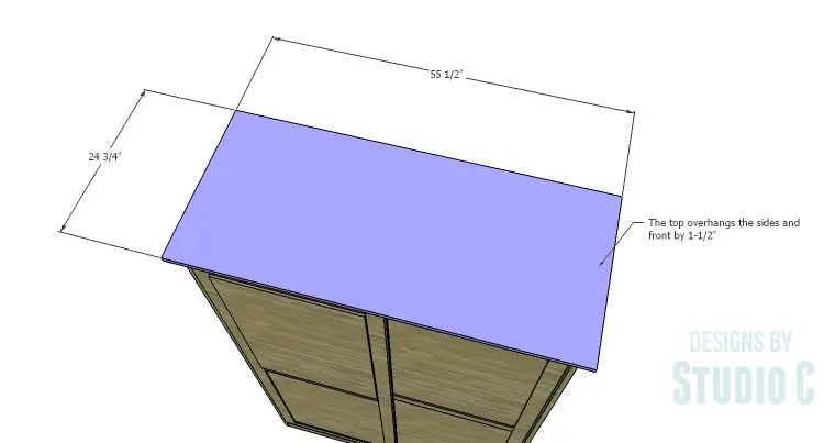 DIY Plans to Build a Sliding Door Pantry_Top