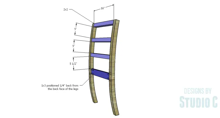 DIY Plans to Build an Anna Chair_Back Framing
