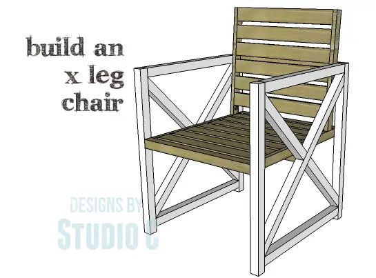 DIY Plans to Build an X Leg Chair_Copy