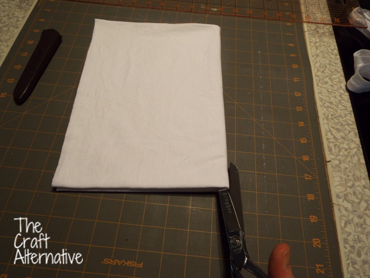 Make a T-Shirt Scarf_Fold