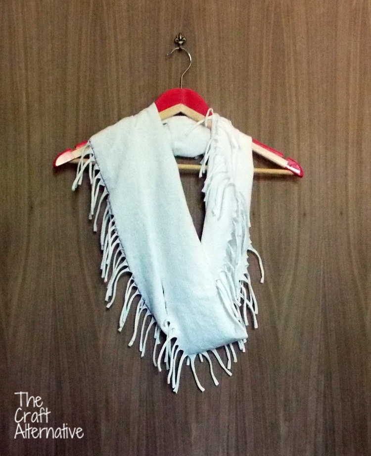 Make a T-Shirt Scarf_Pre Wash