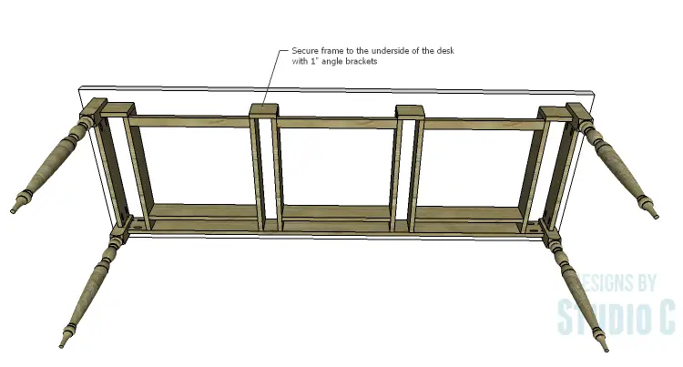 DIY Plans to Build a Desk with an Old Door_Top