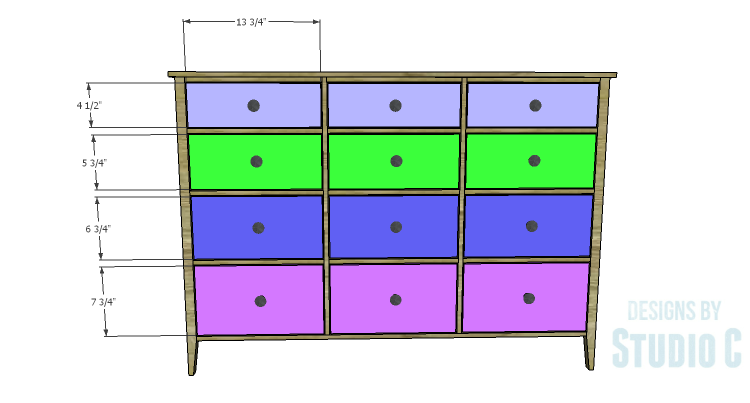 DIY Plans to Build a Gabriela Dresser_Drawer Fronts