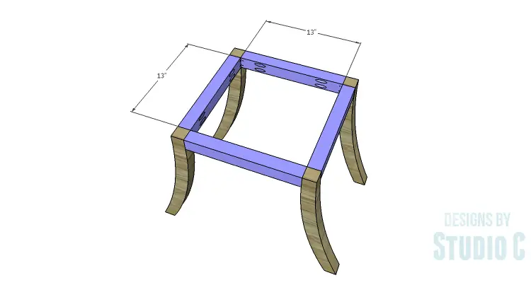 DIY Plans to Build a Pi Footstool_Framing