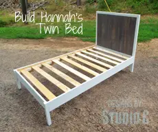 build Hannah's twin bed