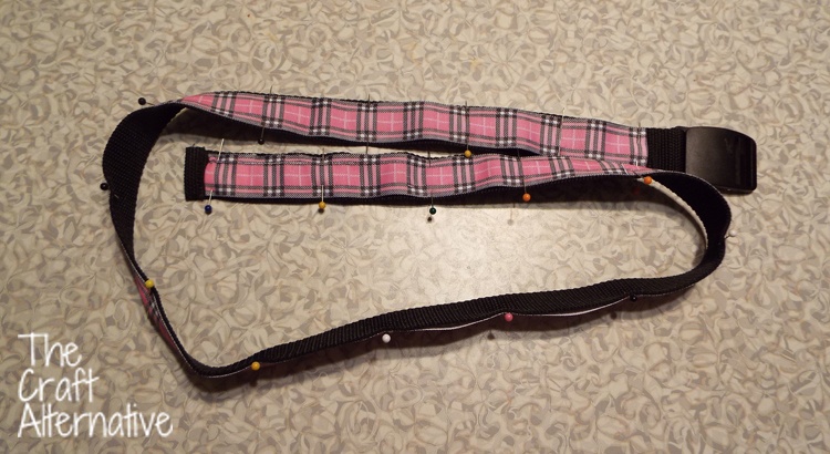 Adding Ribbon to a Plain Belt_Pinned