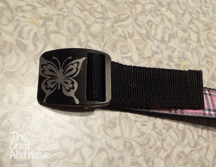 Adding Ribbon to a Plain Belt_Buckle