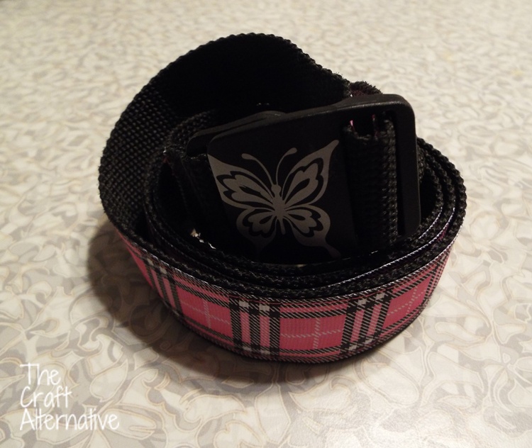Adding Ribbon to a Plain Belt_Finished
