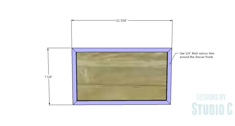 DIY Plans to Build a Katherine Buffet_Drawer Fronts 1