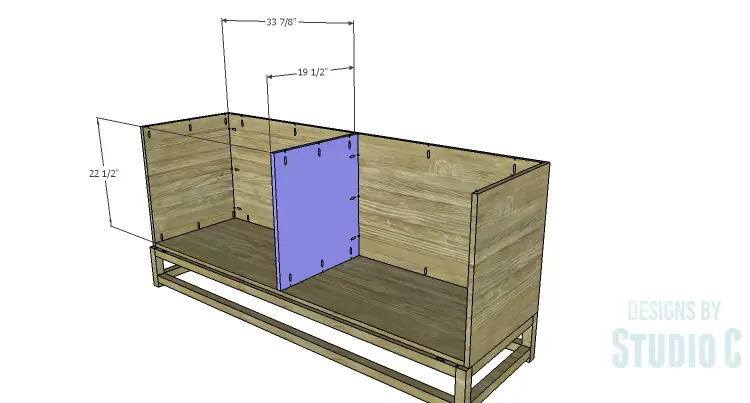 DIY Plans to Build a Port Modern Dresser_Divider