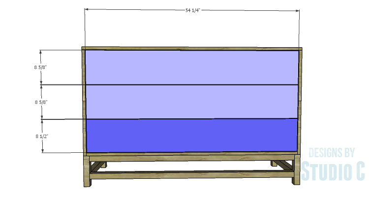 DIY Plans to Build a Sterling Dresser_Drawer Fronts