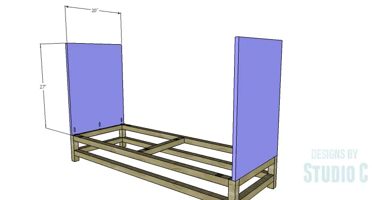 DIY Plans to Build a Sterling Dresser_Sides