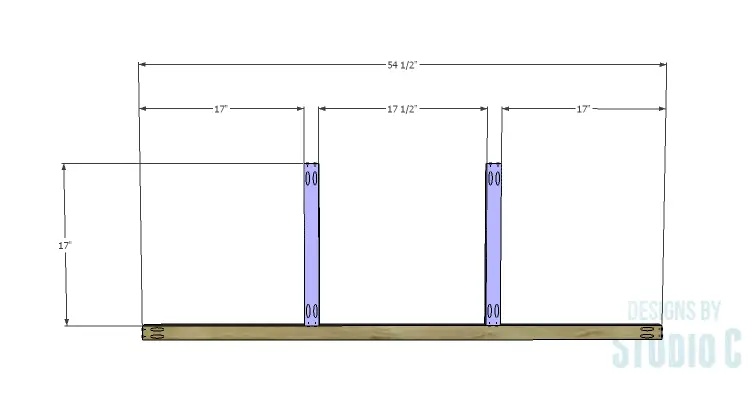 DIY Plans to Build a Sterling Dresser_Stretchers 1