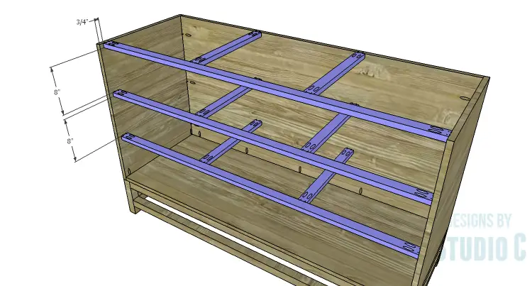 DIY Plans to Build a Sterling Dresser_Stretchers 2