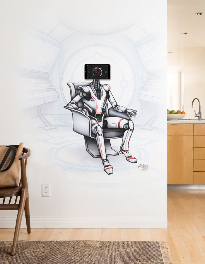 Lennox Introduces the iComfort® S30 with the Art World_Mural