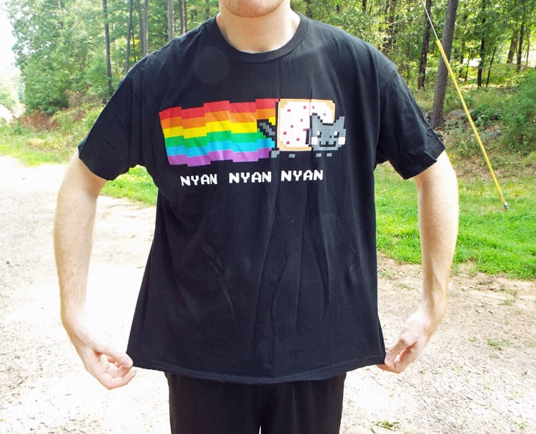 Taking in the Sides of a T-Shirt_Before