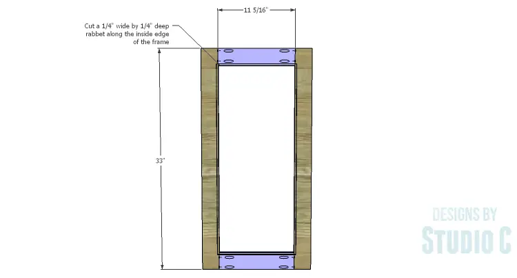 DIY Plans to Build a Hanson Media Console_Center Doors 1