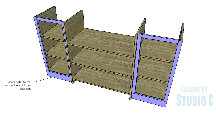 DIY Plans to Build a Hanson Media Console_Outer Frames 2