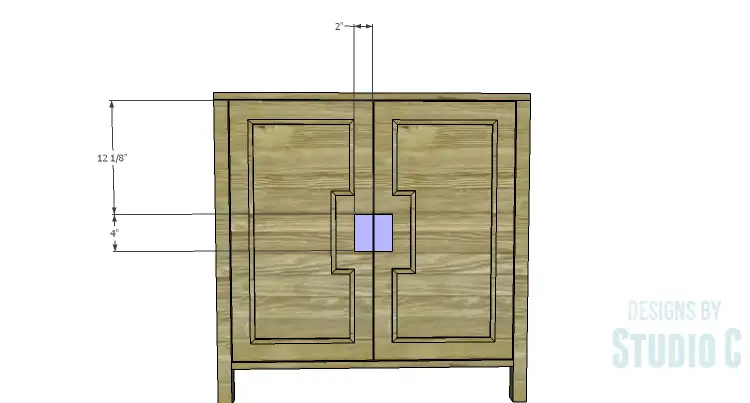 DIY Plans to Build a Trim Detail Cabinet_Door Handles