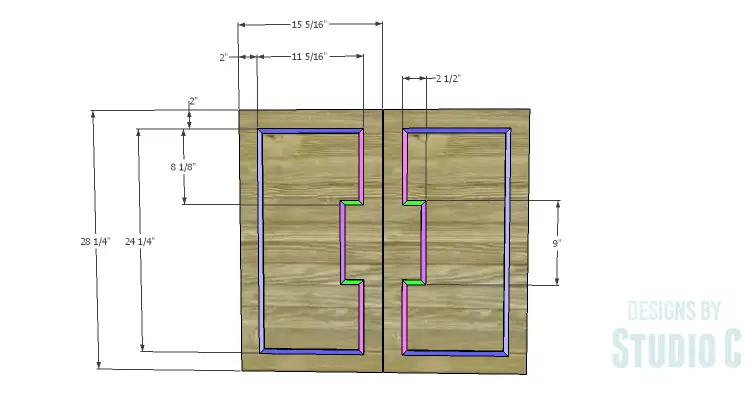 DIY Plans to Build a Trim Detail Cabinet_Doors 1