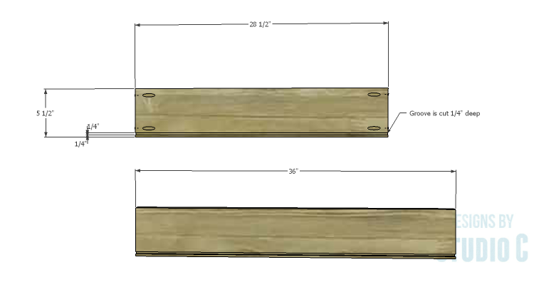 DIY Plans to Build Rolling Under-Bed Storage Boxes_Sides & Back 1