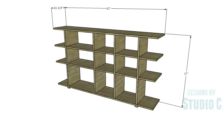DIY Plans to Build a Bardot Bookcase