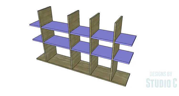 DIY Plans to Build a Bardot Bookcase_Shelves 2